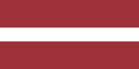 Lettland Flagge