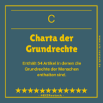 Gilt seit 2009 - die Charta der Grundrechte