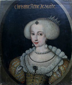 Nicht lange regierte Königin Kristina in Schweden.