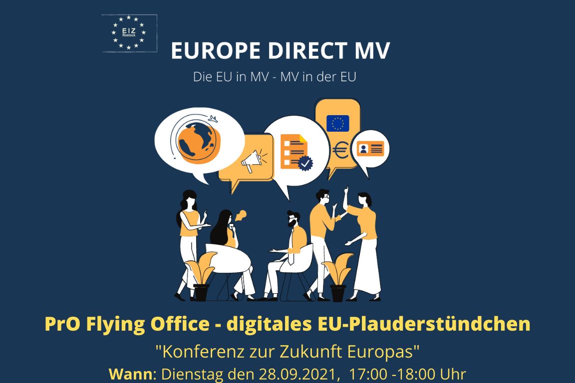 Flying Office: Das digitale EU-Plauderstündchen – Konferenz zur Zukunft Europas