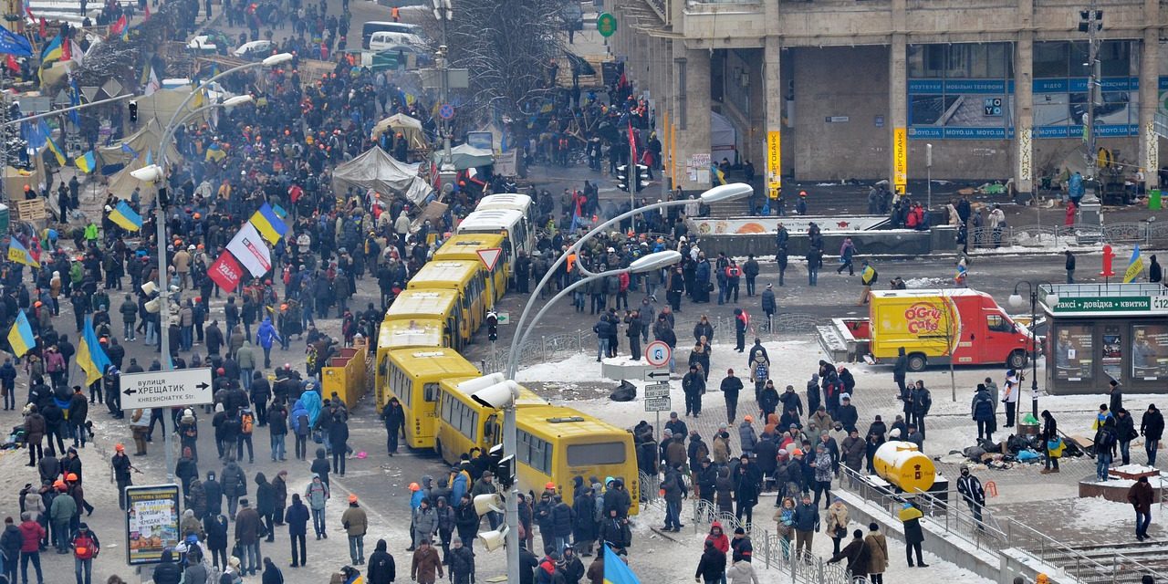 Revolutionen Ukraine Demonstrationen in der Ukraine