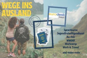 Finde deinen Weg ins Ausland