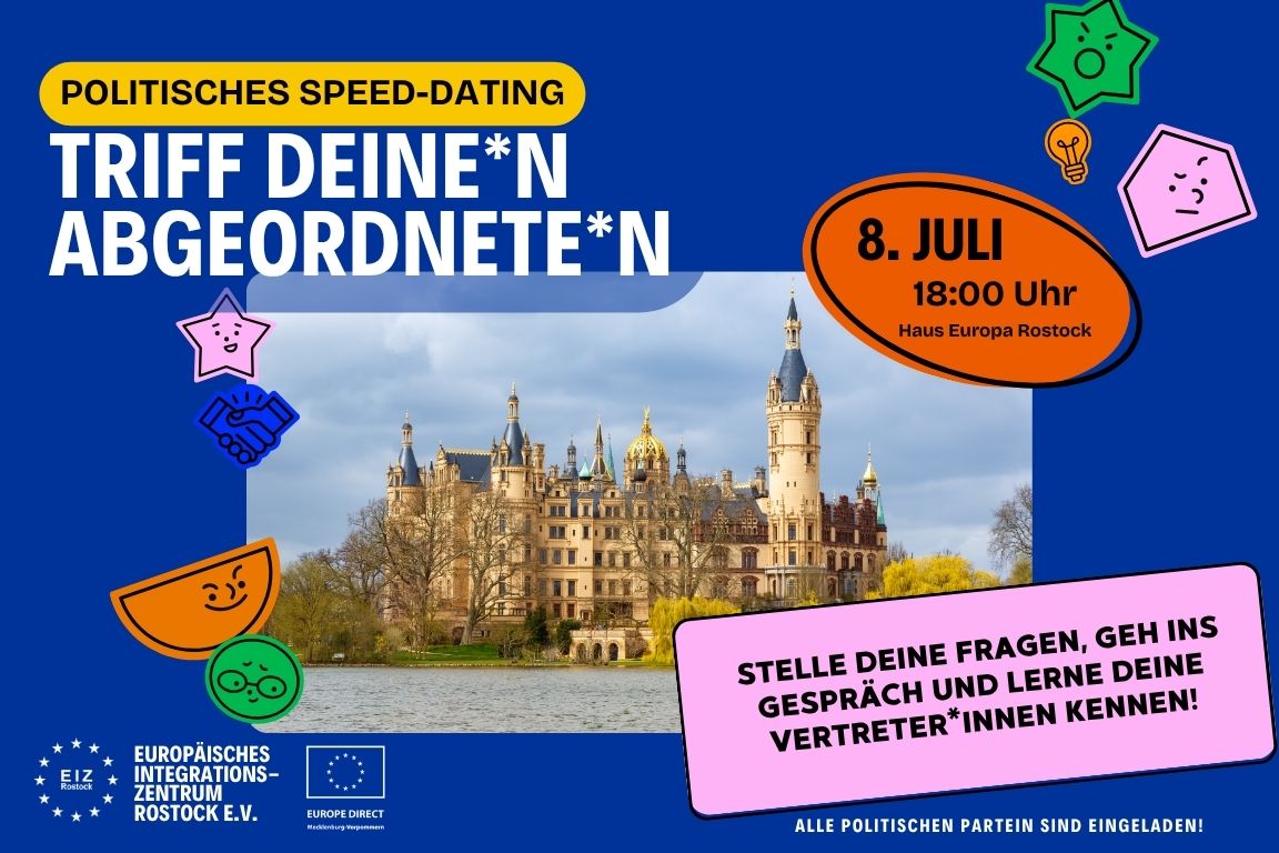 Politisches Speed Dating: Triff deine*n Abgeordnete*n