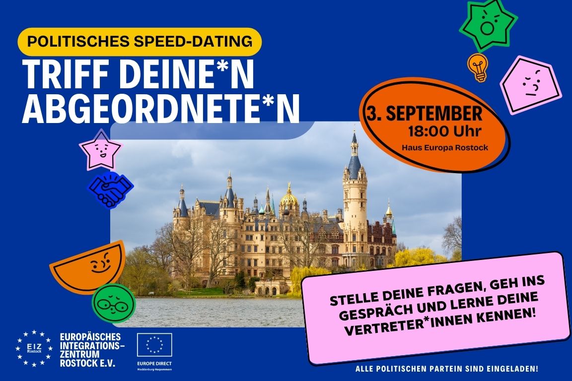 Politisches Speed-Dating - Triff deine*n Abgeordnete*n